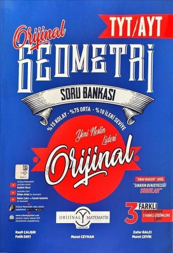 Orijinal TYT AYT Geometri Soru Bankası