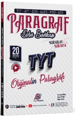 Orijinal TYT Paragraf Mikro Soru Bankası 2025