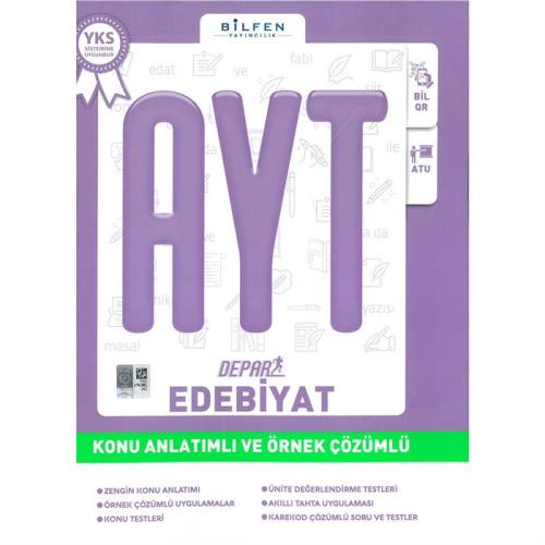 Bilfen AYT Edebiyat Depar Konu Anlatımlı Ve Örnek Çözümlü