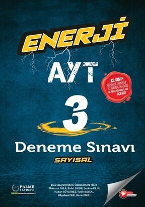Palme AYT Sayısal Enerji 3 Deneme 2023 Özel 1. Dönem