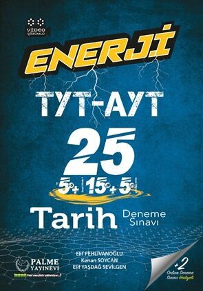 Palme TYT AYT Tarih Enerji 25 Deneme