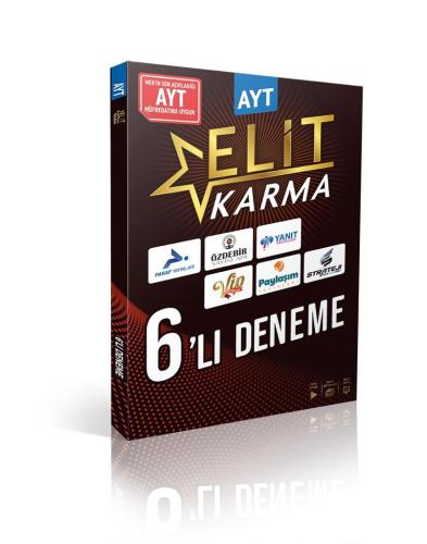 Paraf Elit Karma AYT 6 Fasikül Deneme 2023