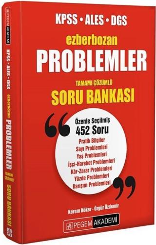 Pegem Ezberbozan KPSS ALES DGS Problemler Tamamı Çözümlü Soru Bankası 