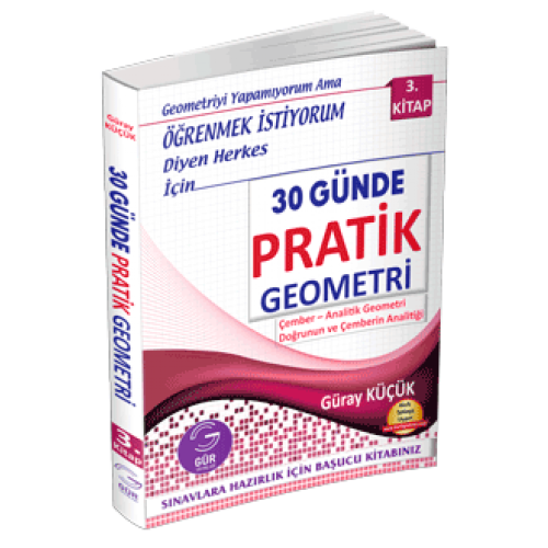 Gür 30 Günde Pratik Geometri 3.Kitap