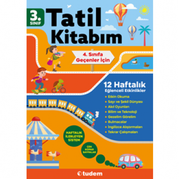 Tudem 3. Sınıf Tatil Kitabım