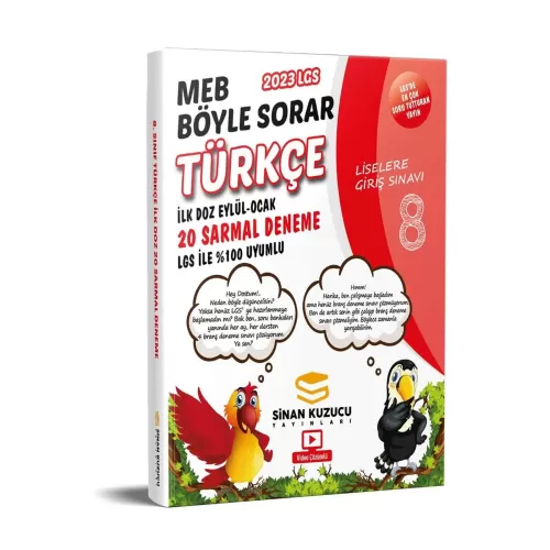 Sinan Kuzucu 8. Sınıf Türkçe Deneme İlk Doz 2023