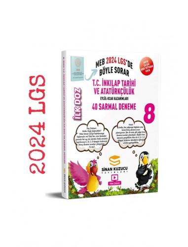 Sinan Kuzucu 8. Sınıf T.C. İnkilap Tarihi 20 Sarmal Deneme İlk Doz 2024
