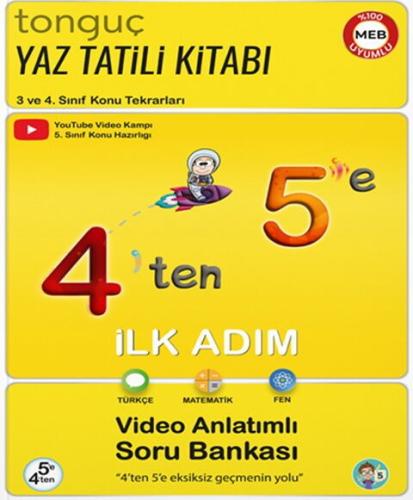 Tonguç Akademi 4 ten 5 e Hazırlık Kitabı