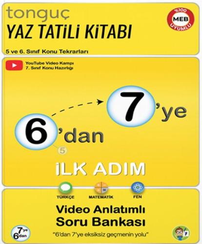 Tonguç Akademi 6`dan 7`ye Hazırlık Kitabı