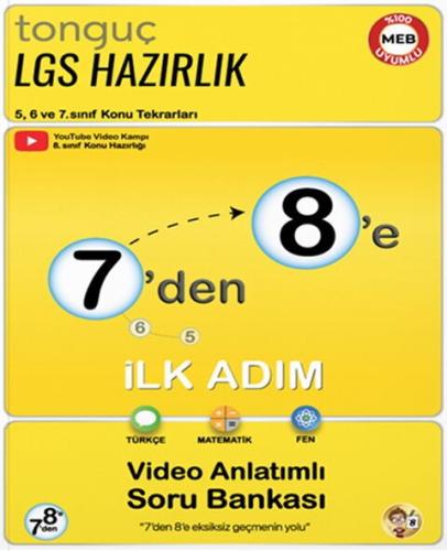 Tonguç Akademi 7`den 8`e LGS Hazırlık İlk Adım