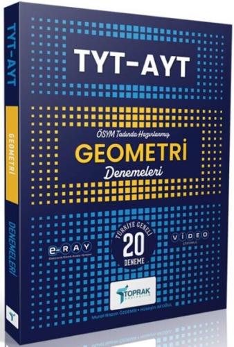 Toprak TYT AYT Geometri 20 Deneme 2025