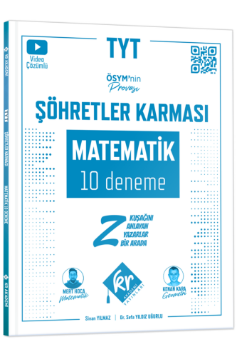 KR Akademi TYT Şöhretler Karması Matematik 10 Deneme 2024