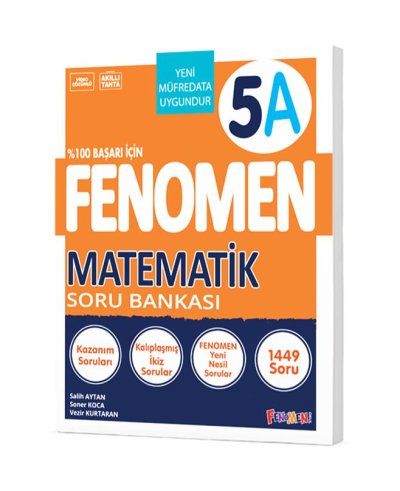 Fenomen 5. Sınıf Matematik Soru Bankası A 2025