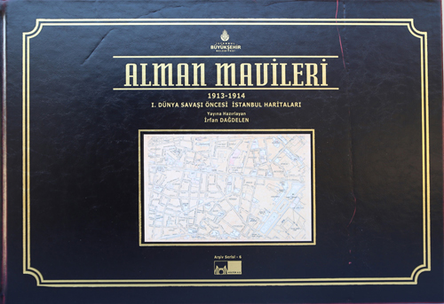 Alman Mavileri 1913 1914. 1. Dünya Savaşı Öncesi İstanbul Haritaları Ciltli