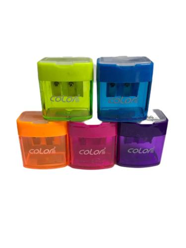 Colorbank Çiftli Depolu Kapaklı Kalemtraş