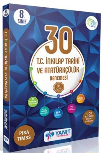Yanıt 8. Sınıf T.C. İnkılap Tarihi ve Atatürkçülük 30 Deneme