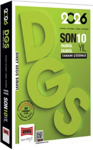 Yargı DGS Sayısal Sözel Yetenek Fasikül Fasikül Son 10 Yıl Çıkmış Soru