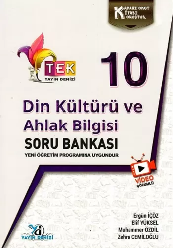 Yayın Denizi 10. Sınıf Din Kültürü ve Ahlak Bilgisi Soru Bankası