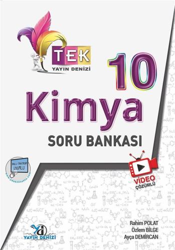 Yayın Denizi 10. Sınıf Kimya TEK Serisi Video Çözümlü Soru Bankası