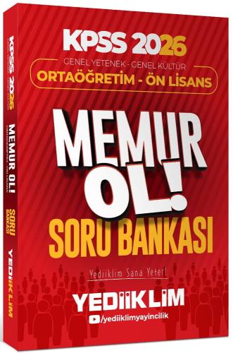 Yediiklim KPSS GY GK Ortaöğretim Ön Lisans Memur Ol Soru Bankası 2026